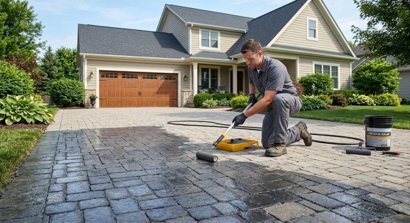 Concrete Walkway Sealing in Seattle, WA