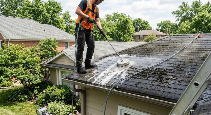 Rubber Roof Cleaning in Vancouver, WA