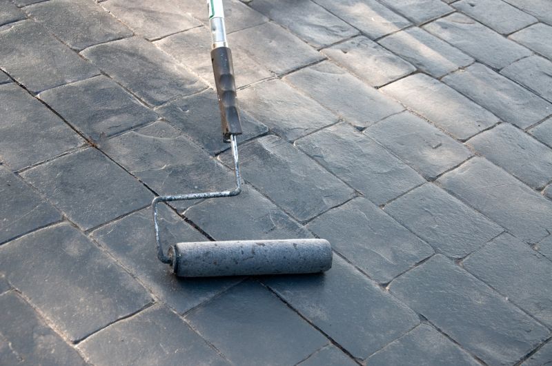 Stamped Concrete Sealing in Puyallup, WA